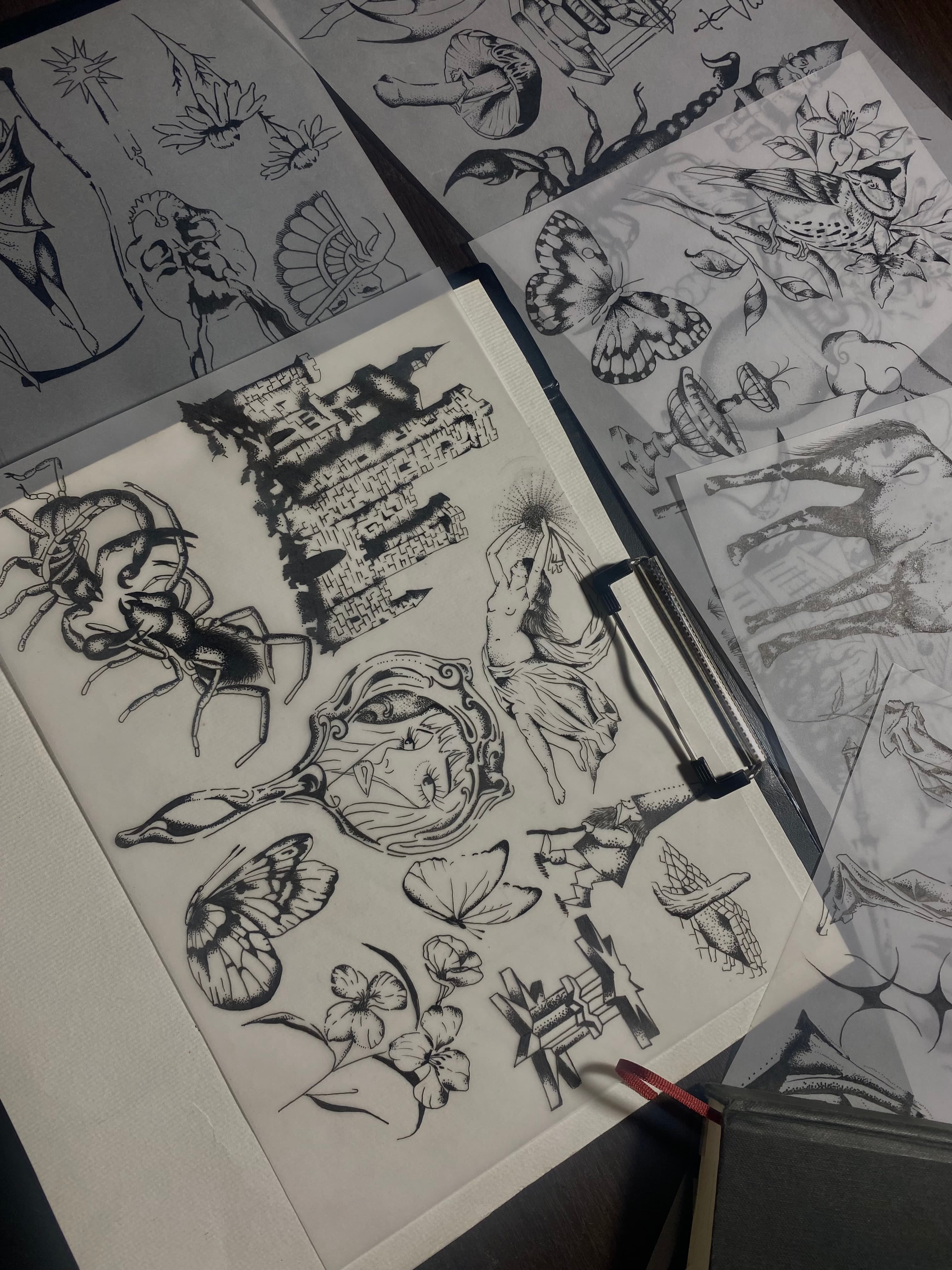 estudio de flash — lámina I